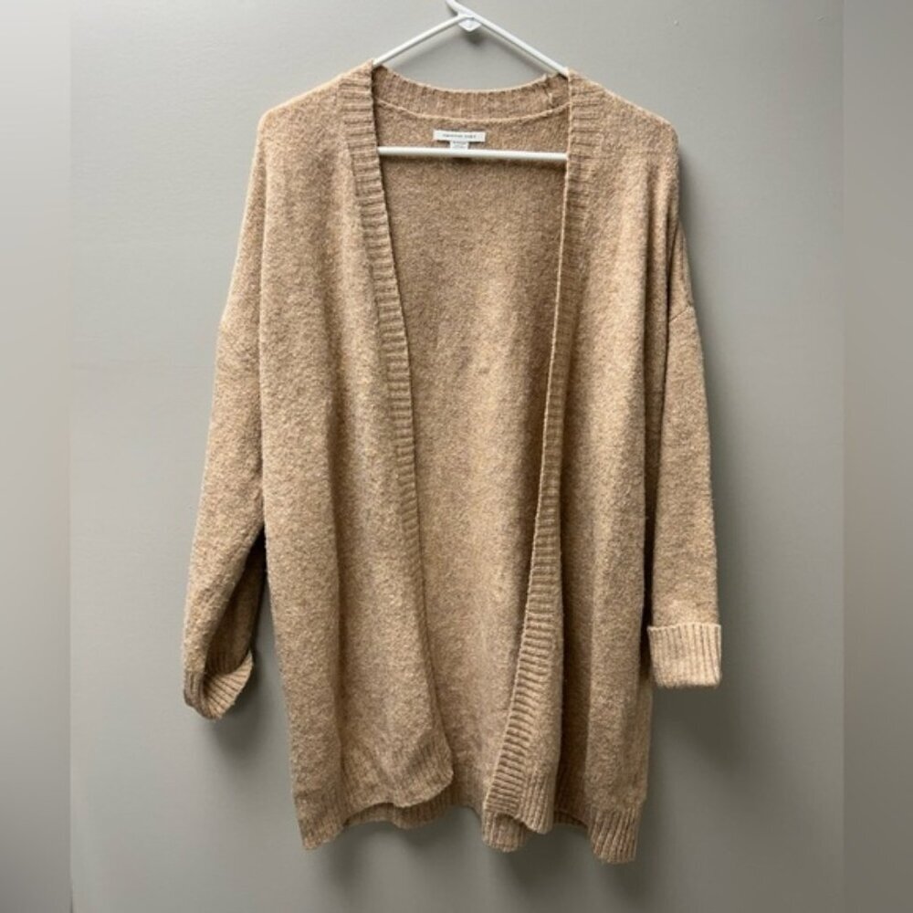 American Eagle Beige Long Cardigan